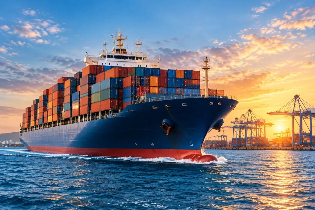 Sea freight cargo for shipping to Ghana